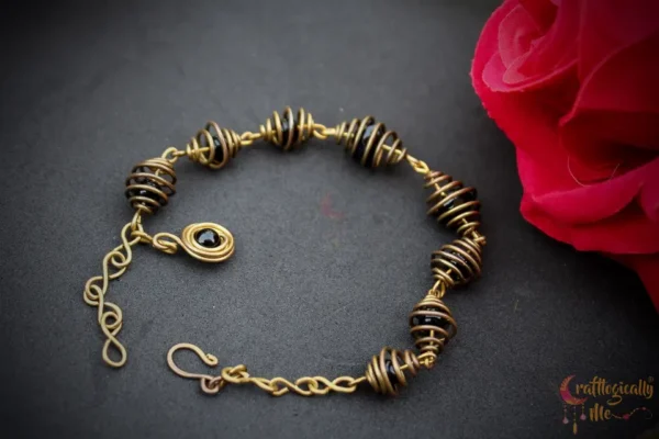 Caged Bead Bracelet - Image 5