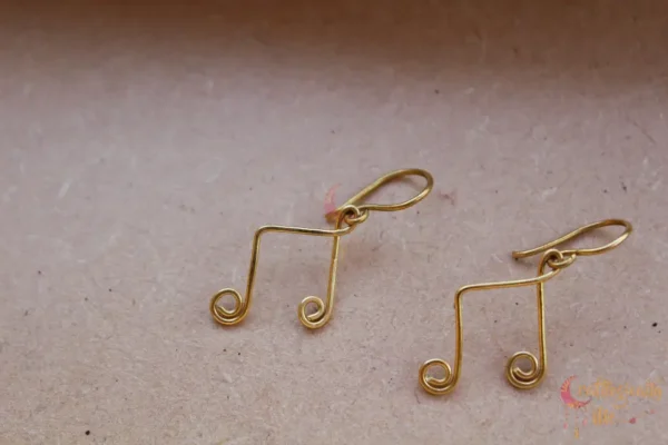 Music Note Earrings - Image 3