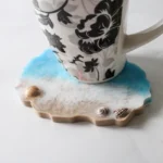 Sea theme agare coaster