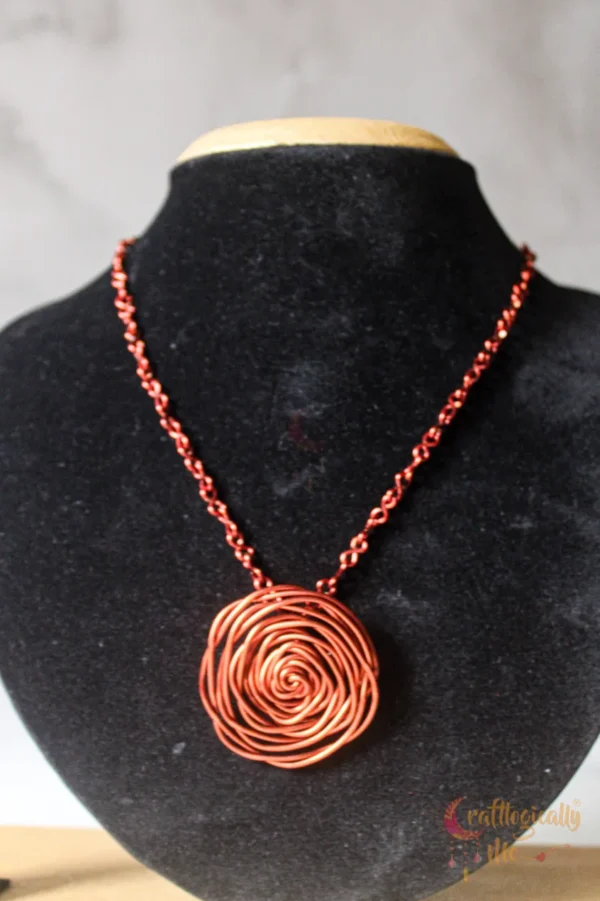 Giant Rose pendant