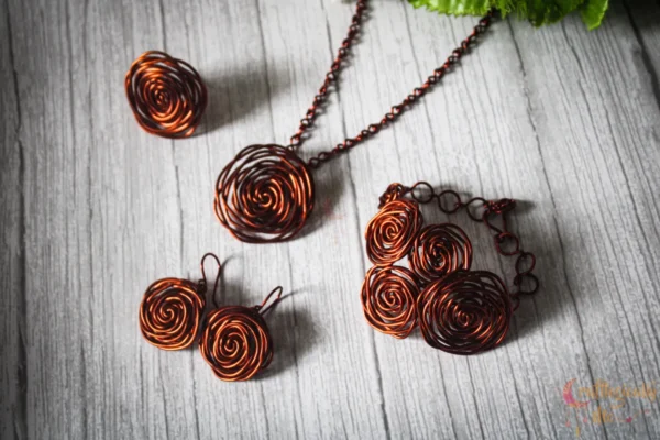 Rose Pendant set - Image 5