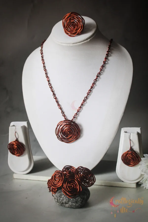 Rose Pendant set - Image 6