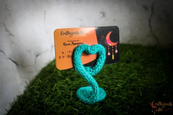 Wire Knitted Card Holder - Image 3