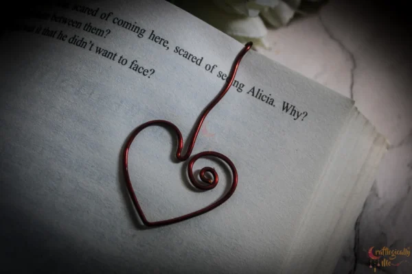 Heart Bookmark Clip - Image 4