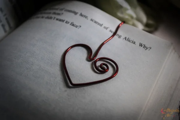 Heart Bookmark Clip - Image 5