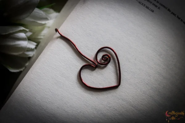 Heart Bookmark Clip