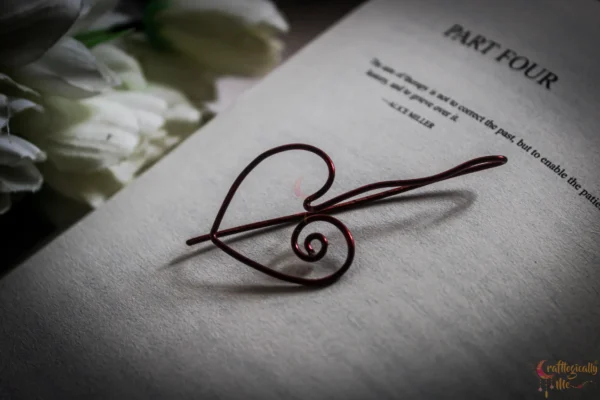 Heart Bookmark Clip - Image 6