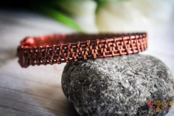 Unisex Wire weave Bracelet - Image 2