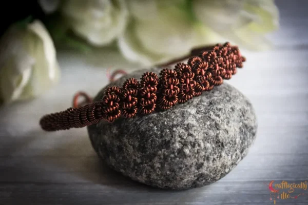 Unisex Triple Coiled Bracelet