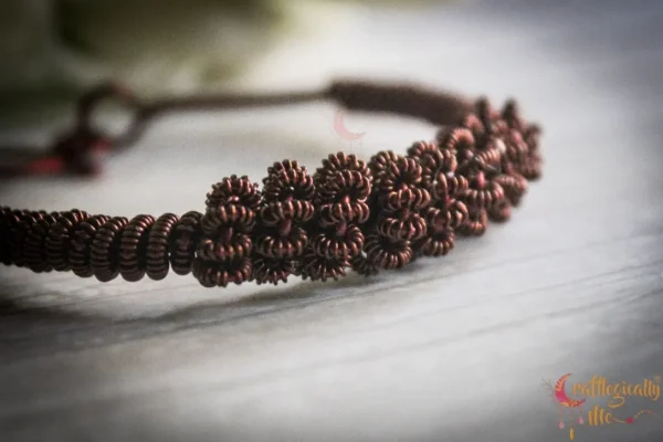 Unisex Triple Coiled Bracelet - Image 3