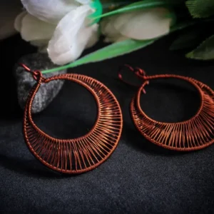 Round hoops - Long Danglers