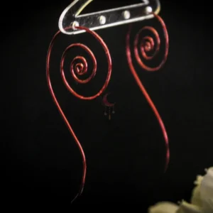 Swirl Threader Earrings